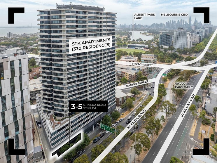 Click to view all images 3R/3-5 St Kilda Road St Kilda VIC 3182 - Image 1