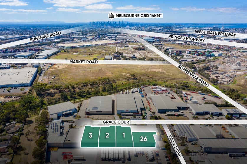 26 Vella Drive & 1, 2 & 3 Grace Court Sunshine West VIC 3020 - Image 2