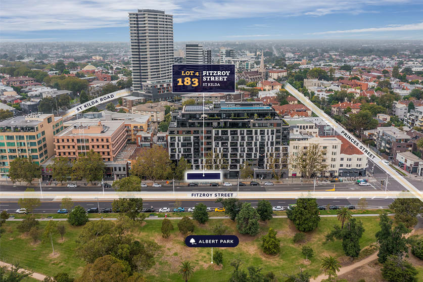 Click to view all images Lot 4 / 183 Fitzroy Street St Kilda VIC 3182 - Image 2