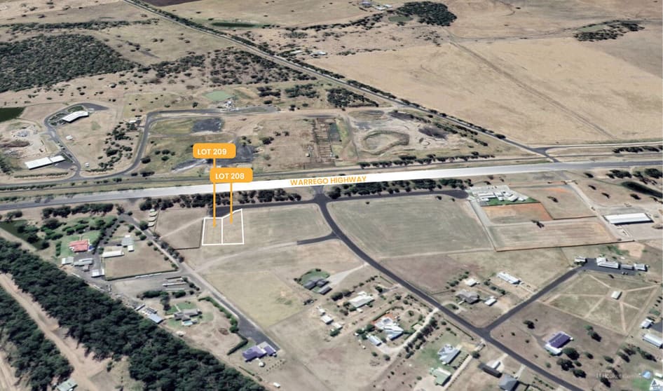 Click to view all images Lot 208 & 209 Johnson Street Chinchilla QLD 4413 - Image 1