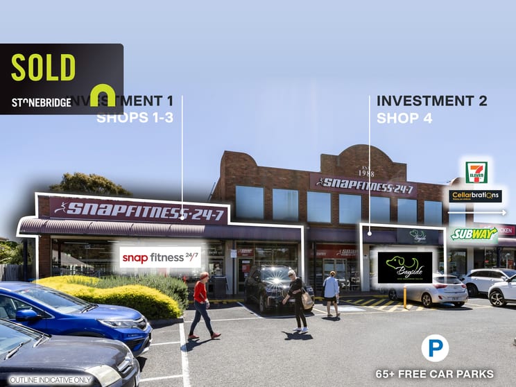 Shops 1-3 & 4/507-533 Bluff Road Hampton VIC 3188 - Image 1
