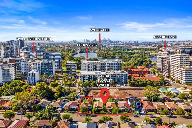 Click to view all images RESIDENTIAL DEVELOPMENT/12-18 Flora Street Arncliffe NSW 2205 - Image 2