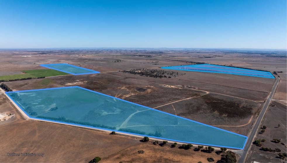 Click to view all images Lot 1056 Hicks, Fabbian, Cheso and Brion Roads Jervois SA 5259 - Image 1