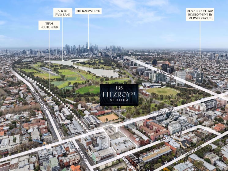 Click to view all images Lots 30 & 31, 135 Fitzroy Street St Kilda VIC 3182 - Image 1