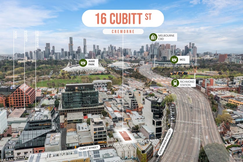 Click to view all images 16 Cubitt Street Cremorne VIC 3121 - Image 2