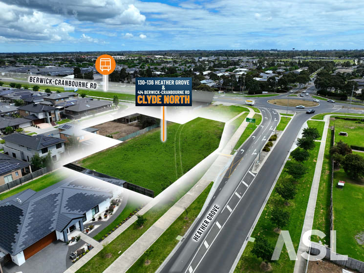 130-136 Heather Gr & 414 Berwick-Cranbourne Rd Clyde North VIC 3978 - Image 1