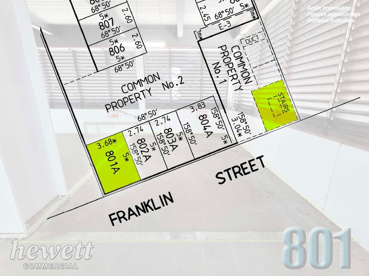 Click to view all images 801/58 Franklin Street Melbourne VIC 3000 - Image 3