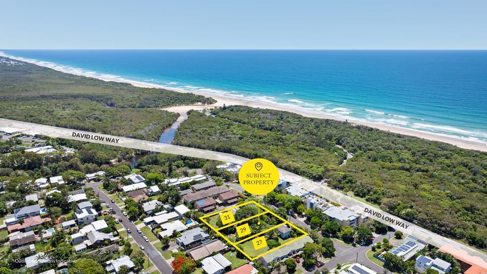 Click to view all images 27, 29 & 31 First Avenue Coolum Beach QLD 4573 - Image 1