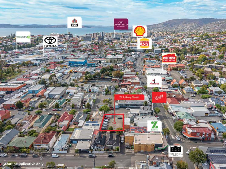 Click to view all images 27 Lefroy Street North Hobart TAS 7000 - Image 1