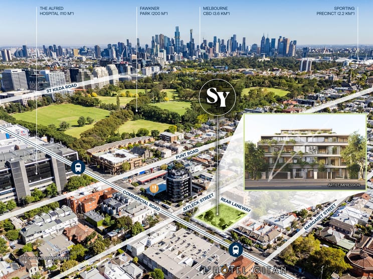 Click to view all images 15-19 Commercial Road South Yarra VIC 3141 - Image 1