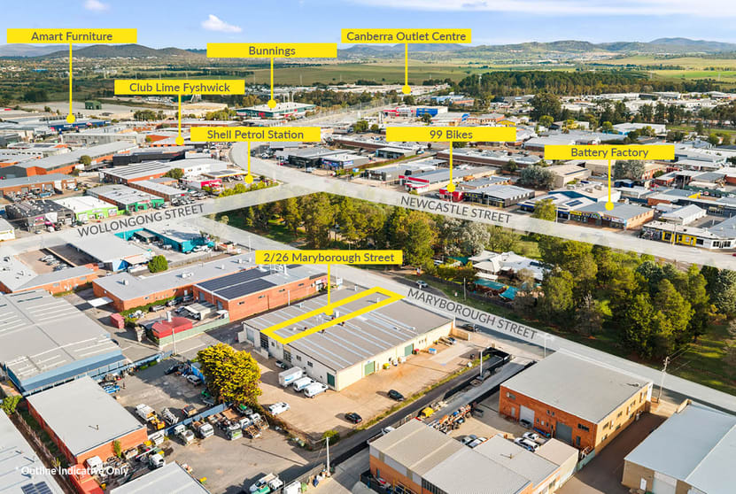 Click to view all images 2/26 Maryborough Street Fyshwick ACT 2609 - Image 1