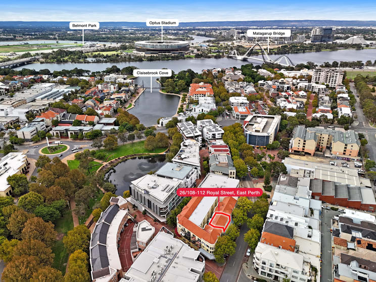 Click to view all images 26/108-112 Royal Street East Perth WA 6004 - Image 1