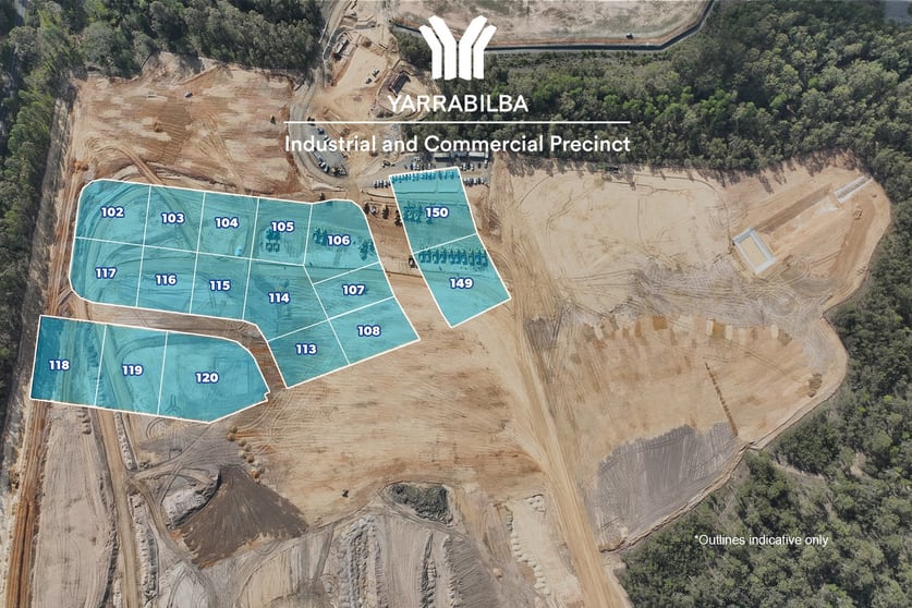 Click to view all images MIBA South Yarrabilba Industrial & Commercial Precinct Yarrabilba QLD 4207 - Image 1