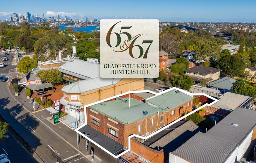 Click to view all images 65 & 67 Gladesville Road Hunters Hill NSW 2110 - Image 1
