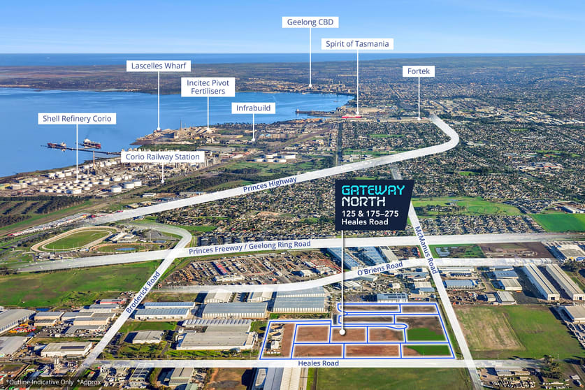 Click to view all images 125 & 175-275 Heales Road Corio VIC 3214 - Image 1