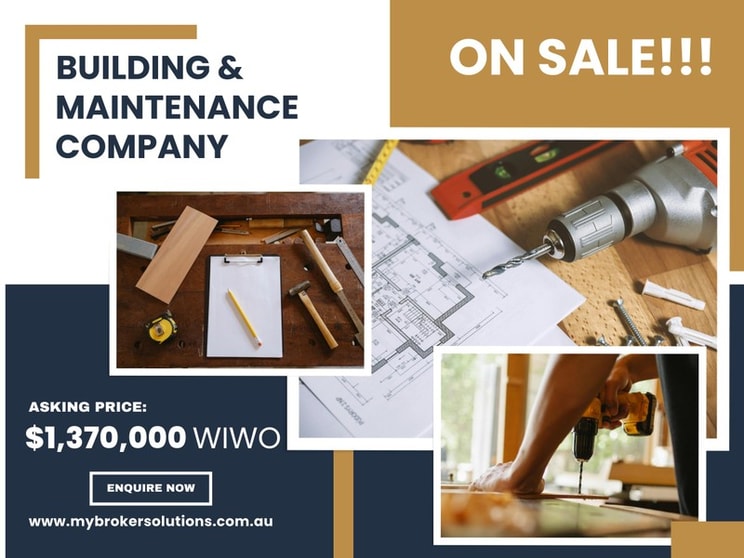 Building & Construction  business for sale in Brisbane City - Image 1