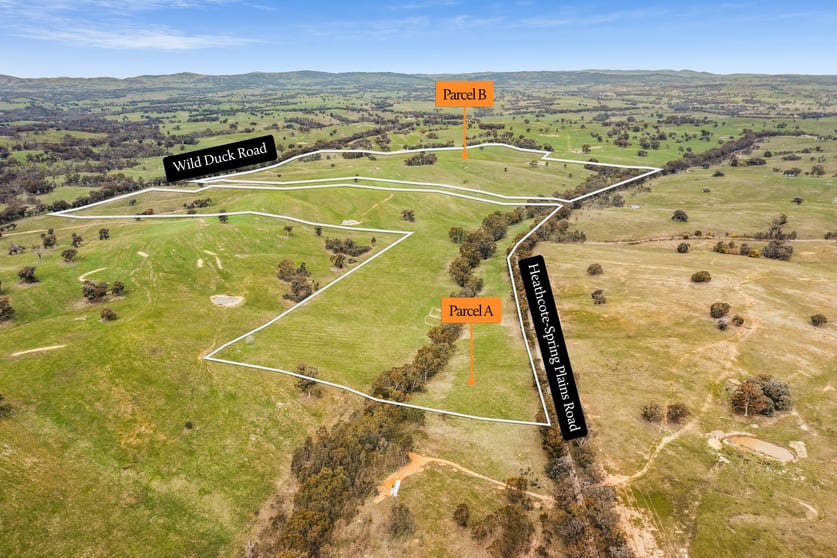 Parcels A & B Heathcote-Springs Plains & Wild Duck Roads Mia Mia VIC 3444 - Image 2