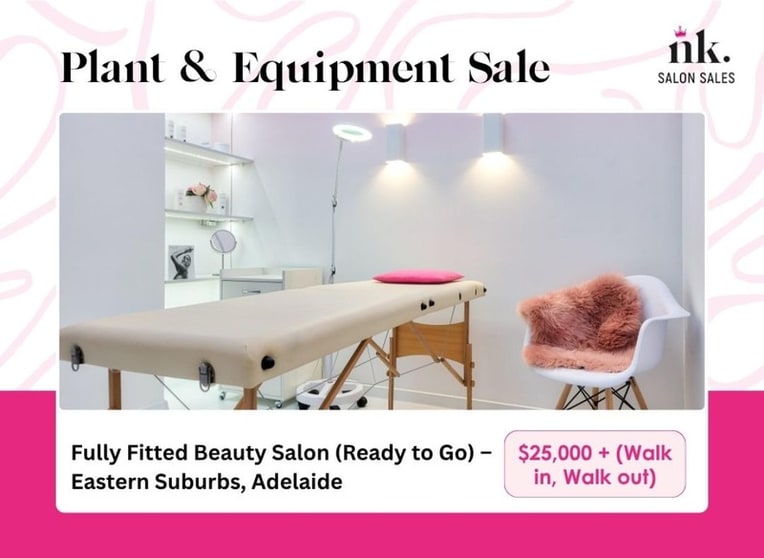 Click to view all images Beauty Salon business for sale in Adelaide - Image 1