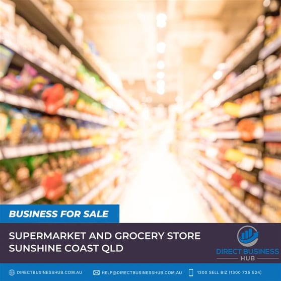 Click to view all images Supermarket business for sale in Maroochydore - Image 1