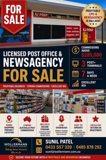 Post Offices  business for sale in Wendouree - Image 1