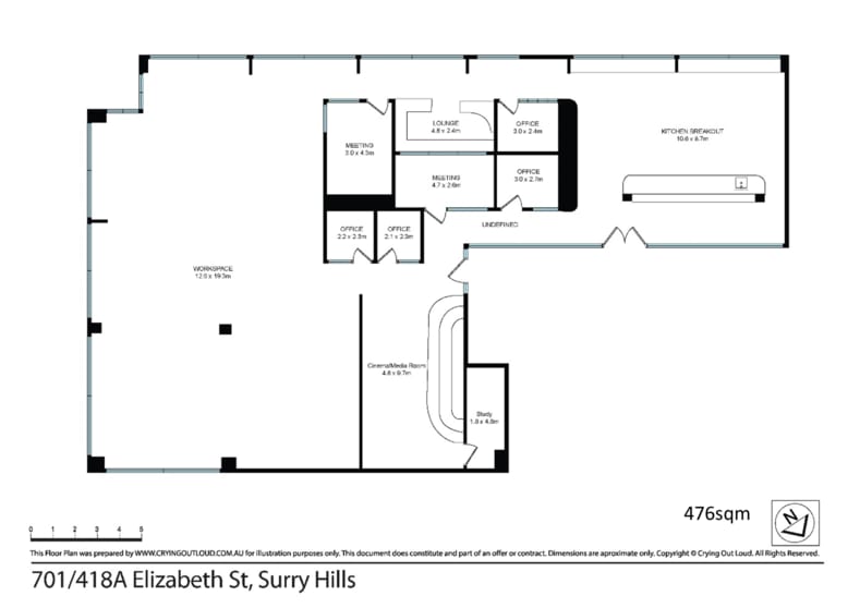 Offices commercial property for lease at Elizabeth Street Surry Hills NSW 2010