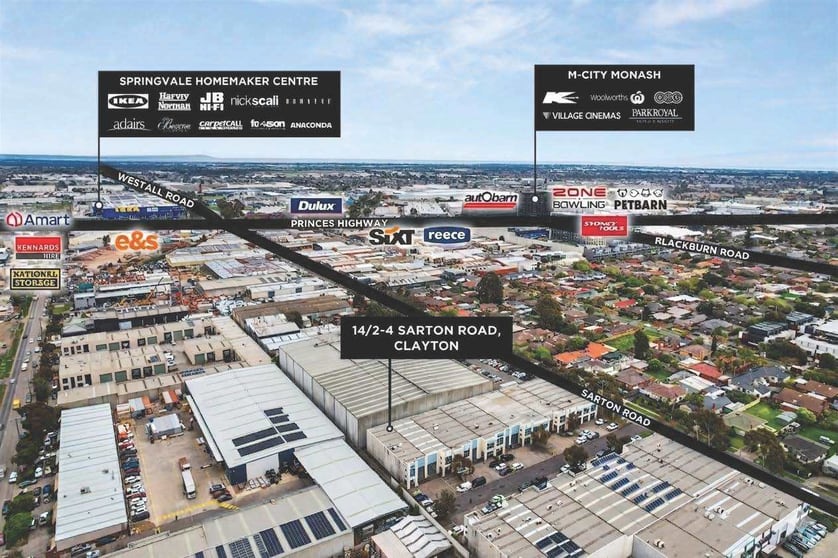 Offices commercial property for lease at 14/2-4 Sarton Road Clayton VIC 3168 Offices commercial property for lease at 14/2-4 Sarton Road Clayton VIC 3168