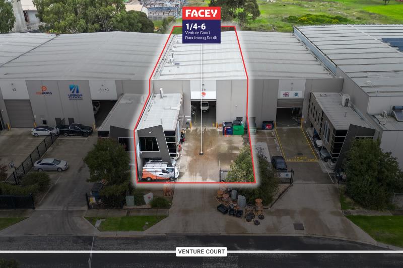 Factory, Warehouse & Industrial commercial property leased at Unit 1/4-6 Venture Court Dandenong South VIC 3175 Factory, Warehouse & Industrial commercial property leased at Unit 1/4-6 Venture Court Dandenong South VIC 3175