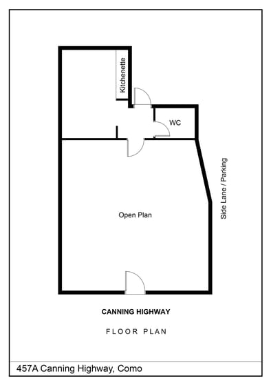 Offices commercial property for lease at 457A Canning Highway Como WA 6152