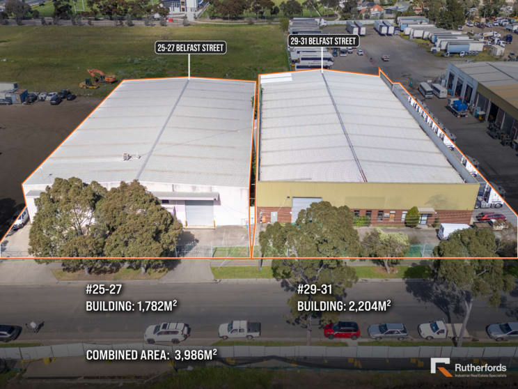 Factory, Warehouse & Industrial commercial property for lease at 25-27 & 29-31 Belfast Street Broadmeadows VIC 3047