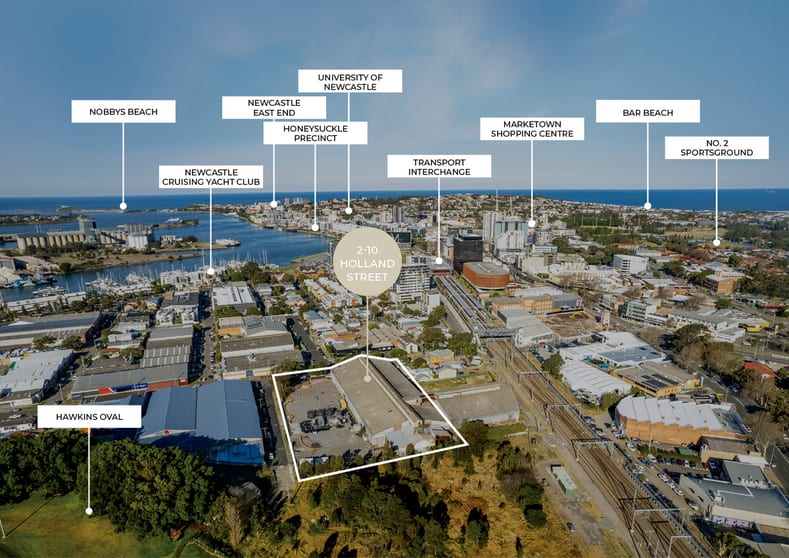 Development / Land commercial property for sale at 2-10 Holland Street Wickham NSW 2293 Development / Land commercial property for sale at 2-10 Holland Street Wickham NSW 2293