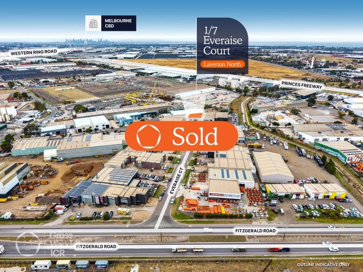 Factory, Warehouse & Industrial commercial property sold at Factory 1/7 Everaise Court Laverton North VIC 3026 Factory, Warehouse & Industrial commercial property sold at Factory 1/7 Everaise Court Laverton North VIC 3026