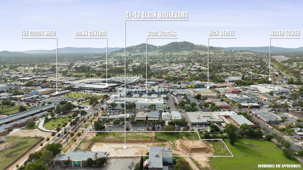 Development / Land commercial property for sale at 41-43 Elgin Boulevard Wodonga VIC 3690