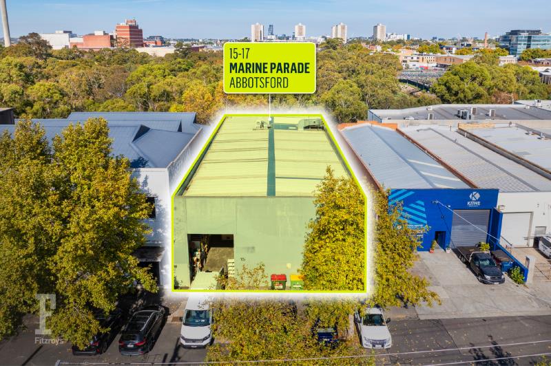 Factory, Warehouse & Industrial commercial property sold at 15-17 Marine Parade Abbotsford VIC 3067