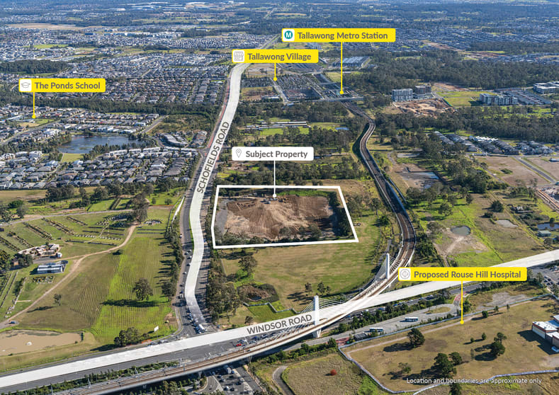 Development / Land commercial property for sale at Lot 10 DP 1164558 Schofields Road Rouse Hill NSW 2155 Development / Land commercial property for sale at Lot 10 DP 1164558 Schofields Road Rouse Hill NSW 2155