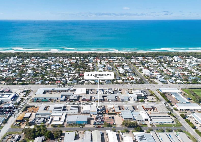 Factory, Warehouse & Industrial commercial property for sale at 12-14 Commerce Avenue Warana QLD 4575 Factory, Warehouse & Industrial commercial property for sale at 12-14 Commerce Avenue Warana QLD 4575