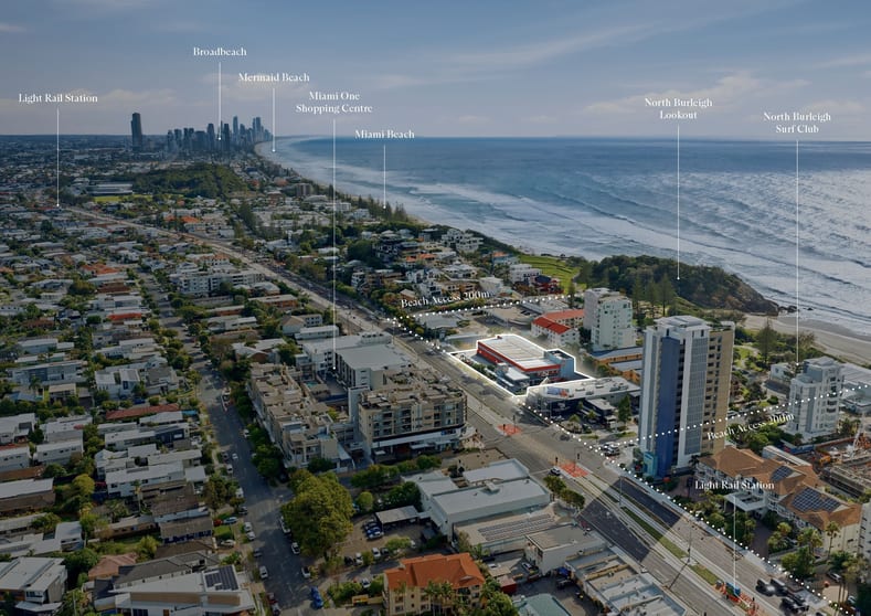 Development / Land commercial property for sale at 2023-2031 Gold Coast Highway Miami QLD 4220