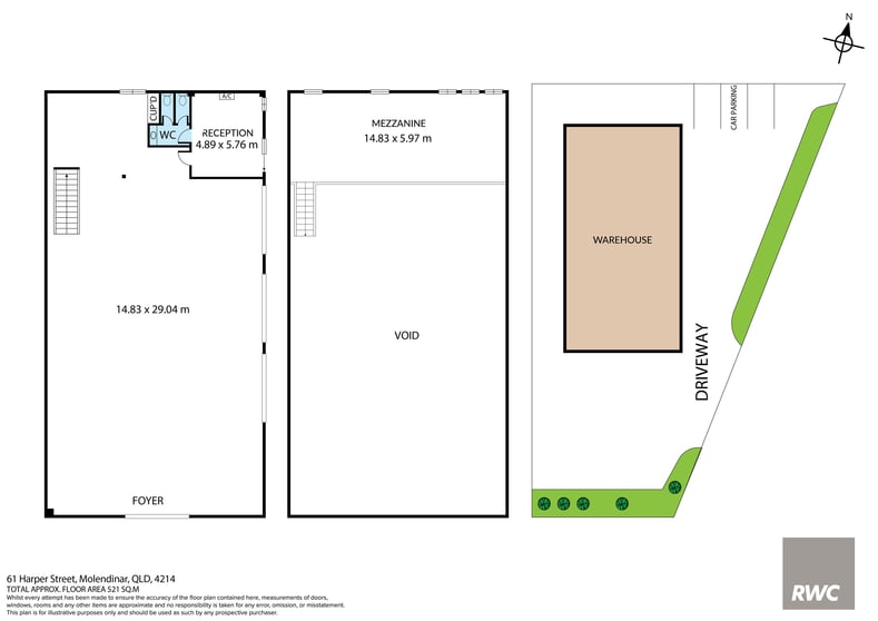 Factory, Warehouse & Industrial commercial property for sale at 61 Harper Street Molendinar QLD 4214 Factory, Warehouse & Industrial commercial property for sale at 61 Harper Street Molendinar QLD 4214