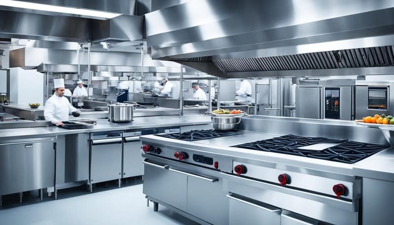 Online Sales of Catering Equipment  Under Management