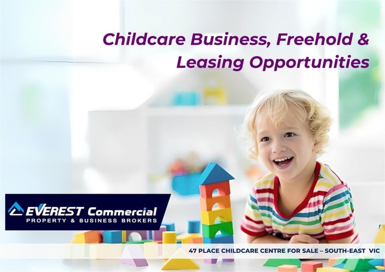 -- UNDER OFFER -- 47 Place Childcare Centre for Sale South-East VIC -- UNDER OFFER -- 47 Place Childcare Centre for Sale South-East VIC