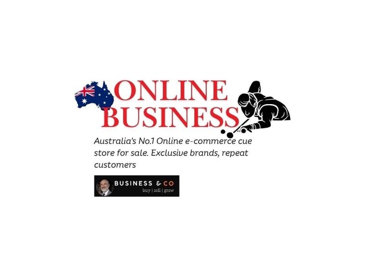 Australia's No1 Online Cue Sports Specialist For Sale First Time Australia's No1 Online Cue Sports Specialist For Sale First Time