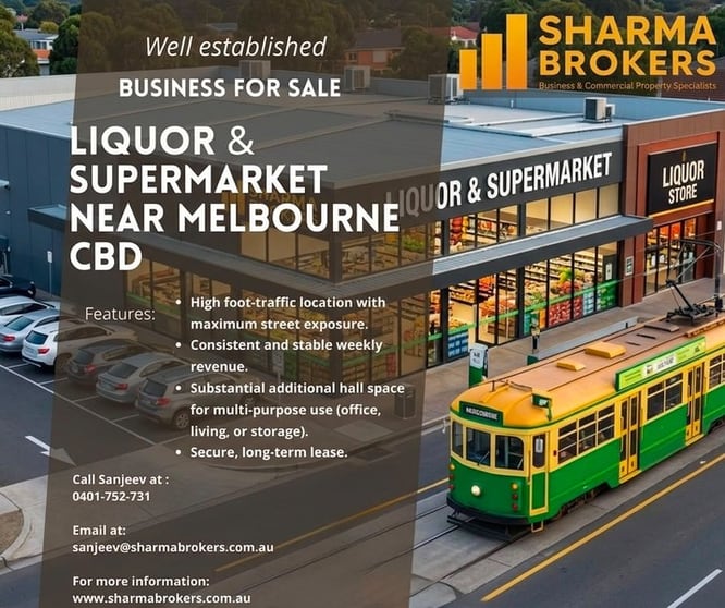 Profitable Licensed Supermarket & Liquor Store Inner Melbourne! Profitable Licensed Supermarket & Liquor Store Inner Melbourne!