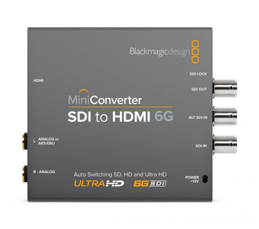 Blackmagic Design Mini Converter – SDI to HDMI 6G