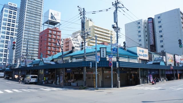  "Sapporo Nijo Market," Sapporo's Culinary Center