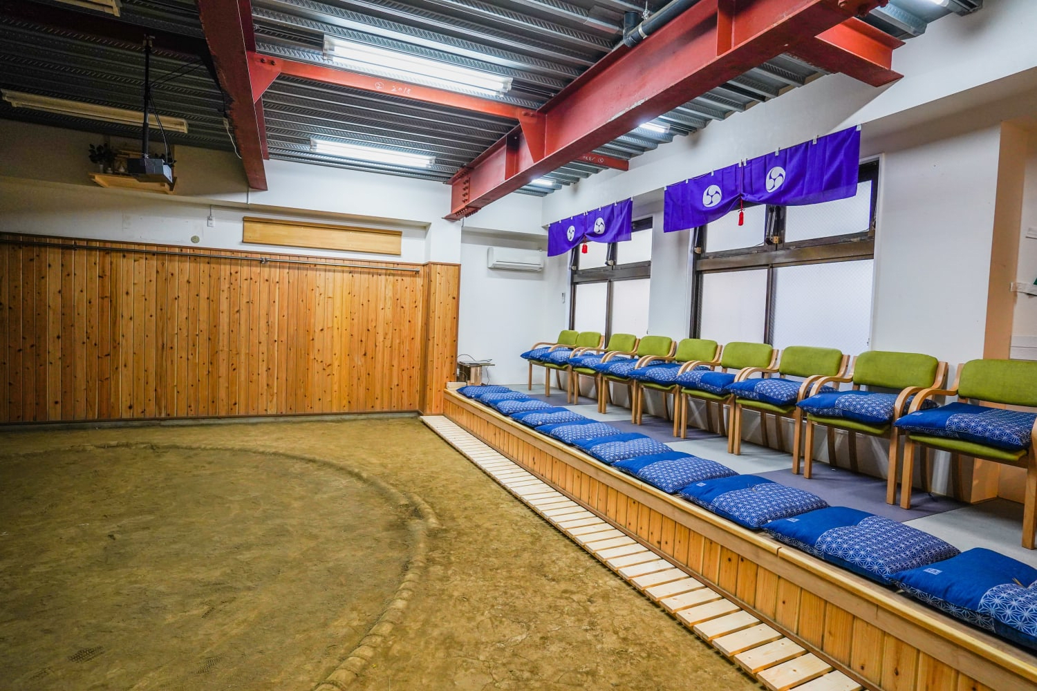 "Sumo Stable" Where Sumo Wrestlers Train
