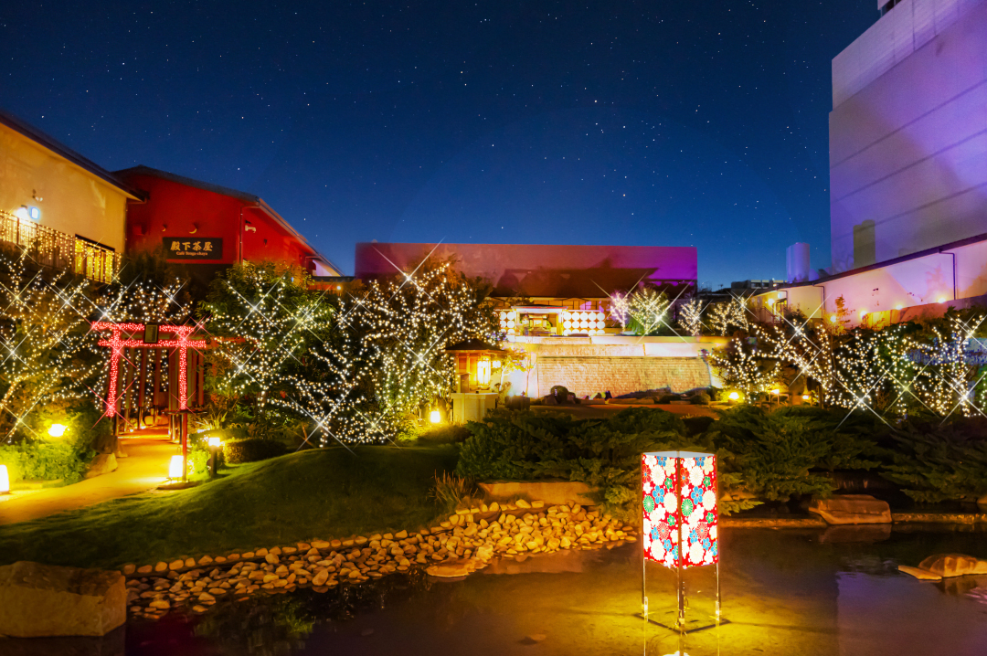 6th Anniversary Illumination "Garden of Light — The Sparkle of 66,666 Bulbs"