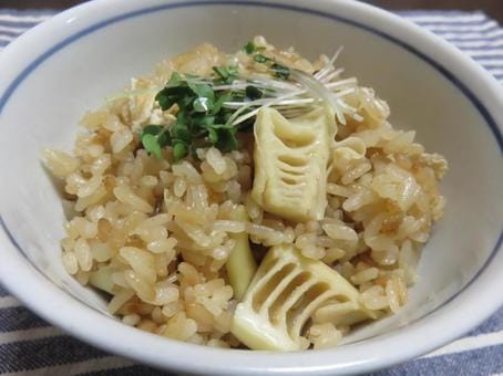 Bamboo Shoots Rice