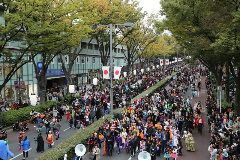 Harajuku-Omotesando Hello Halloween Pumpkin Parade