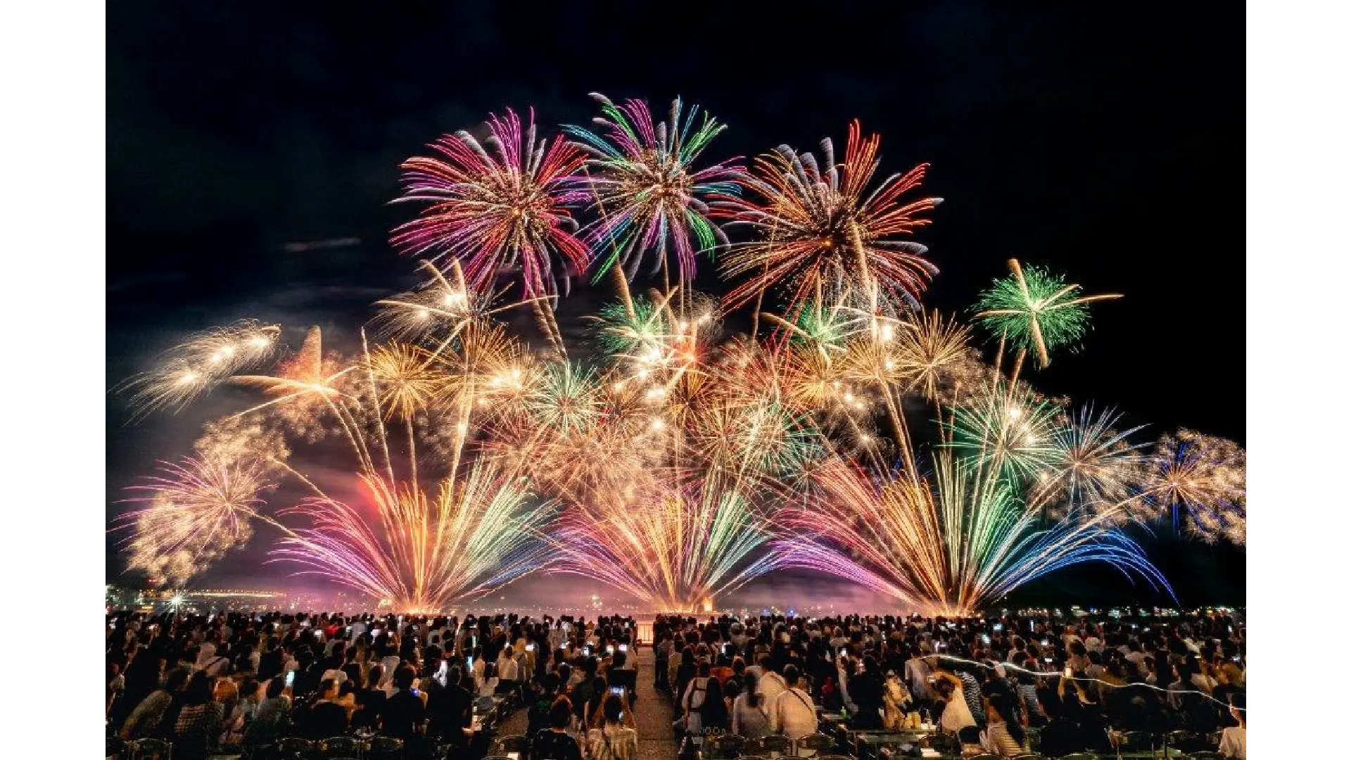 Hiroshima Port Dream Fireworks Festival