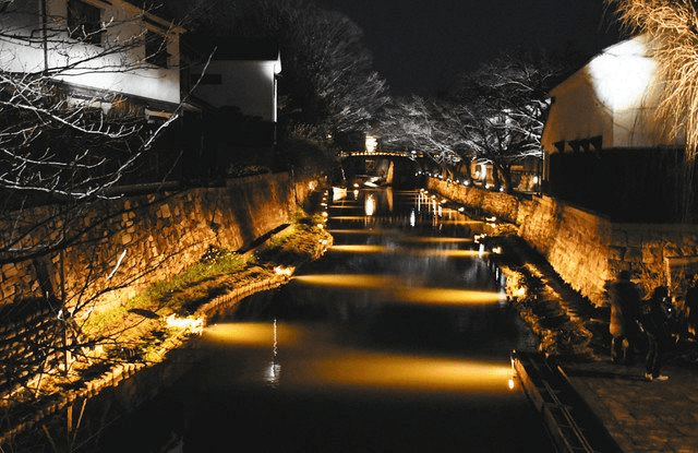 Illuminated Omi Hachiman Suigo