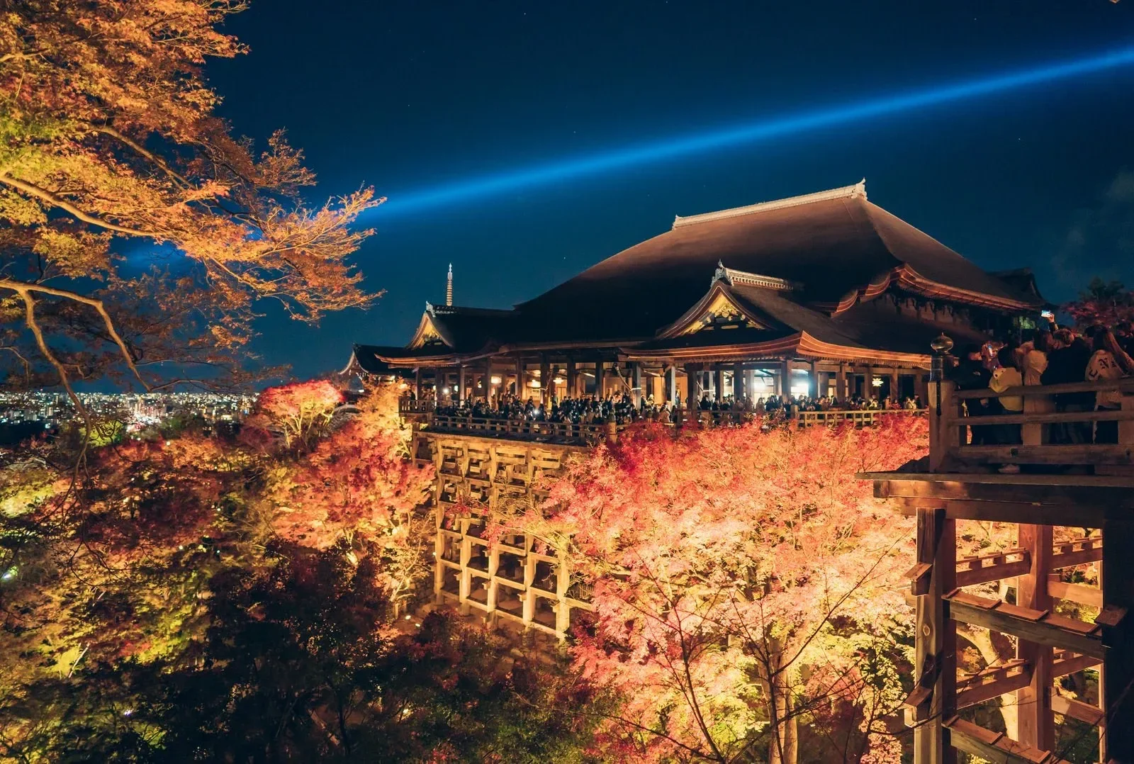 Kiyomizudera Temple in Autumn